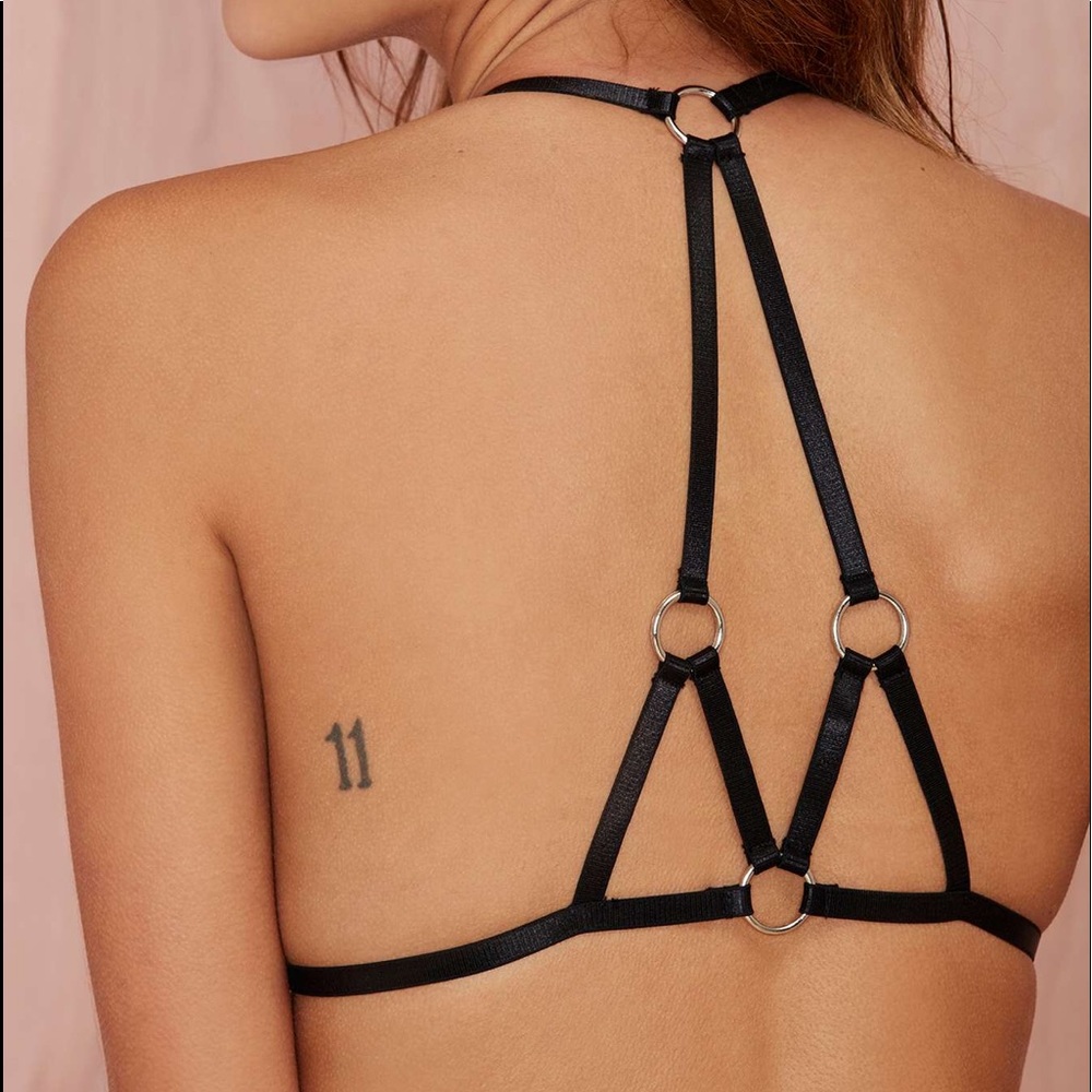 UNIF Velvet Salem bralette